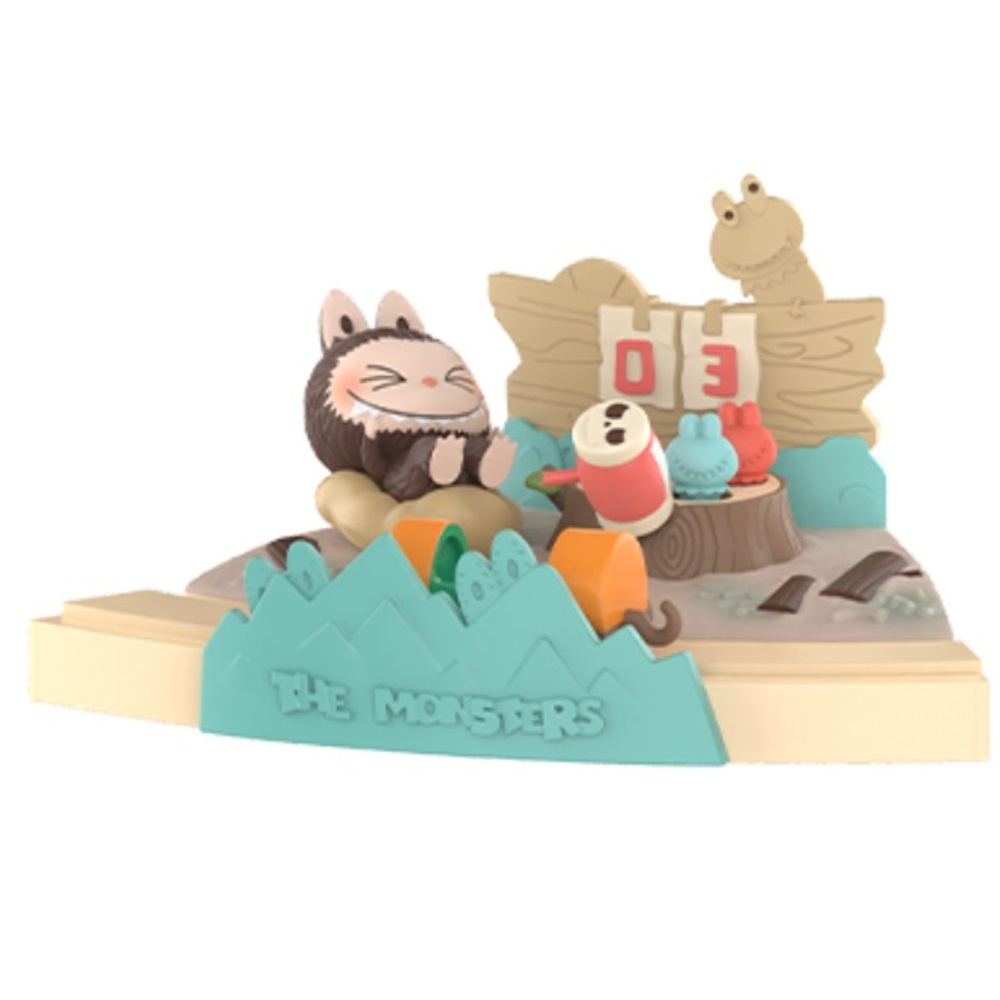 PLAYING GAMES Series Scene Sets The Monsters Labubu POP MART Fun Battle